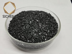 Prezzo della polvere di carburo di silicio nero ad alta purezza 98% Sic 1-10mm  -2-